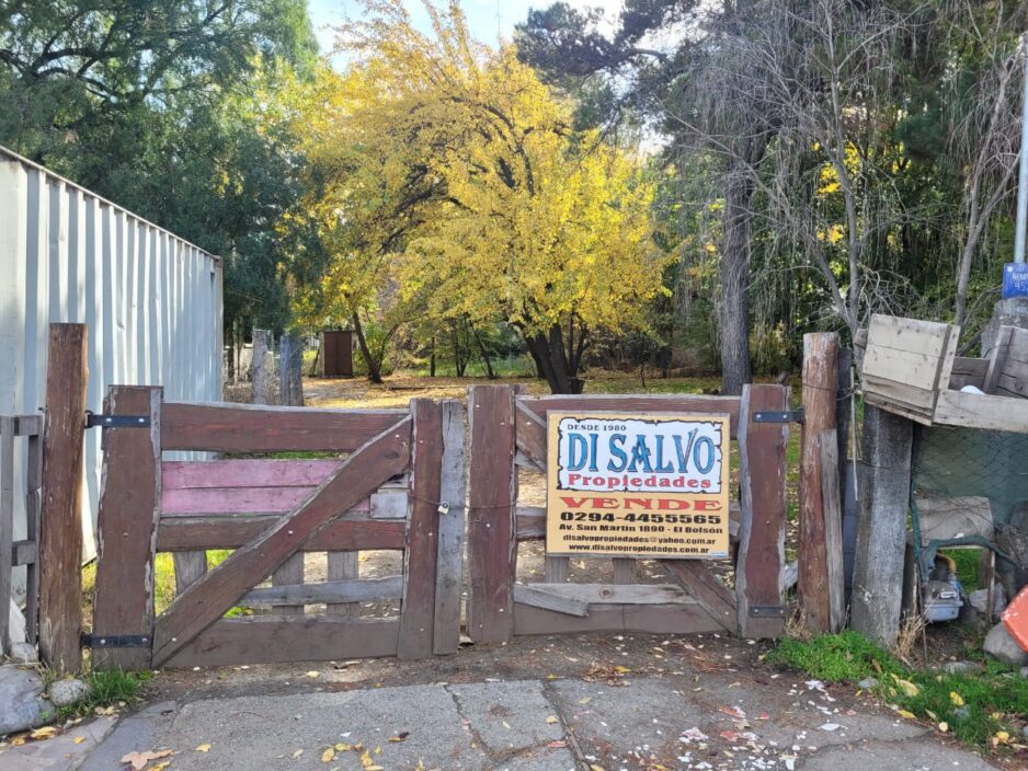 (V E N D I D O) LOTE COMERCIAL A LA VENTA EN EL BOLSON
